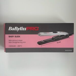 BaByliss PRO Baby Sleek mini straightening iron BAB2050E - w/euro plug